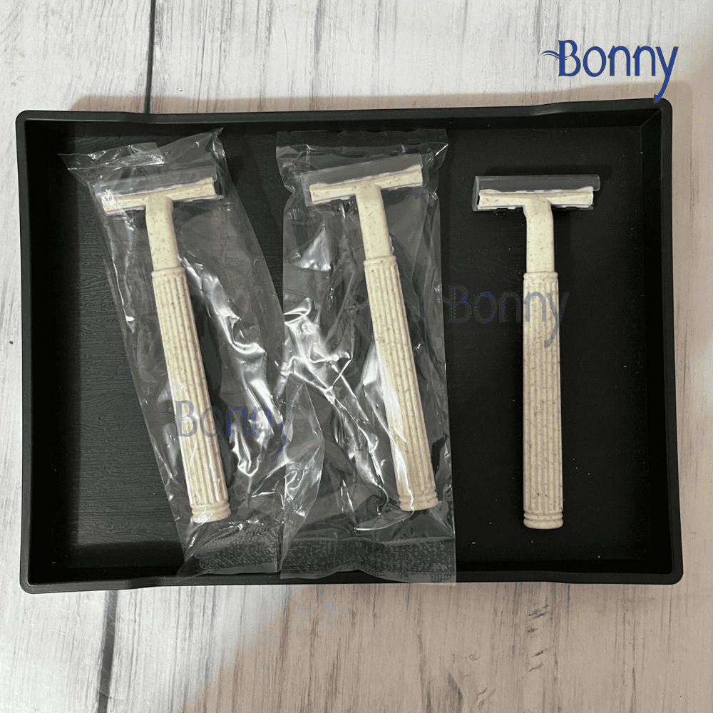 Bịch 100 dao cạo râu Thân thiện cao cấp D5 túi nilon