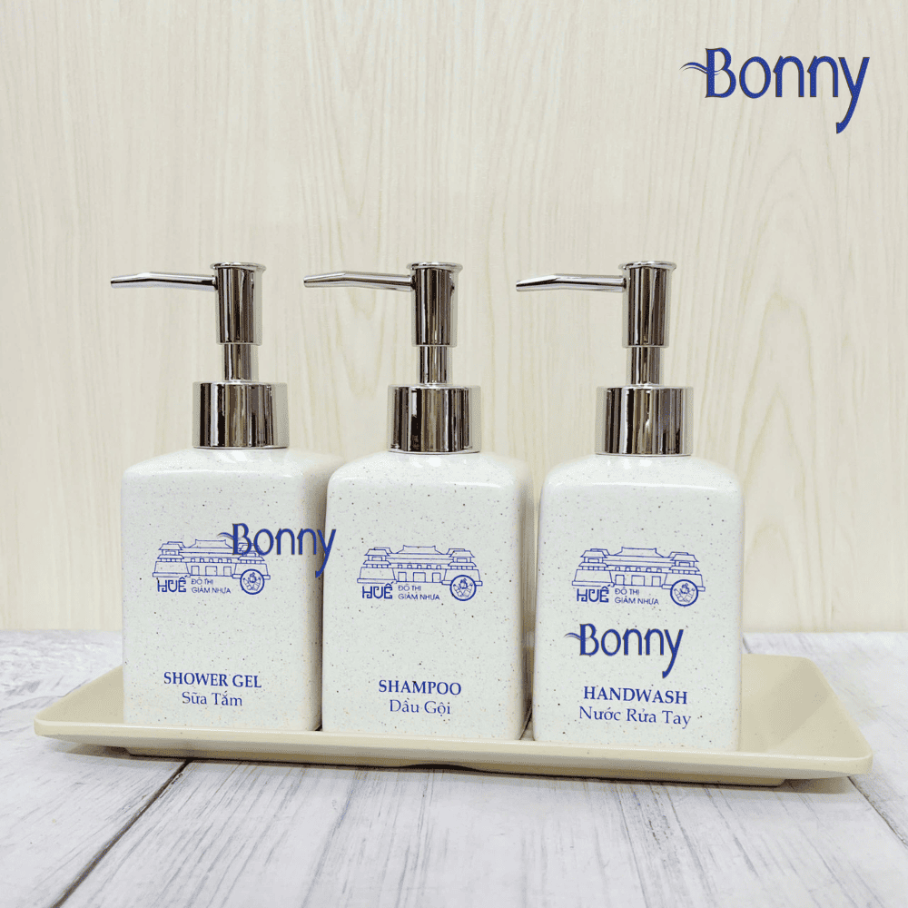 Bình dáng vuông cát trắng 300ml