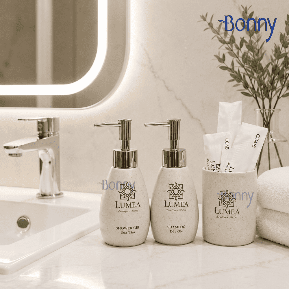 Bình dáng xoài cát trắng 200ml