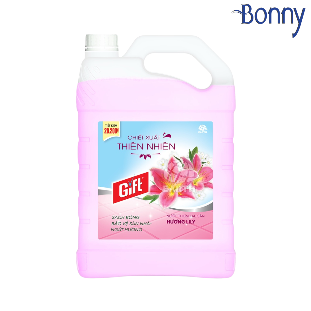 Can tẩy rửa Gift đậm đặc, Can Lau Sàn, Lau Kính, Rửa chén