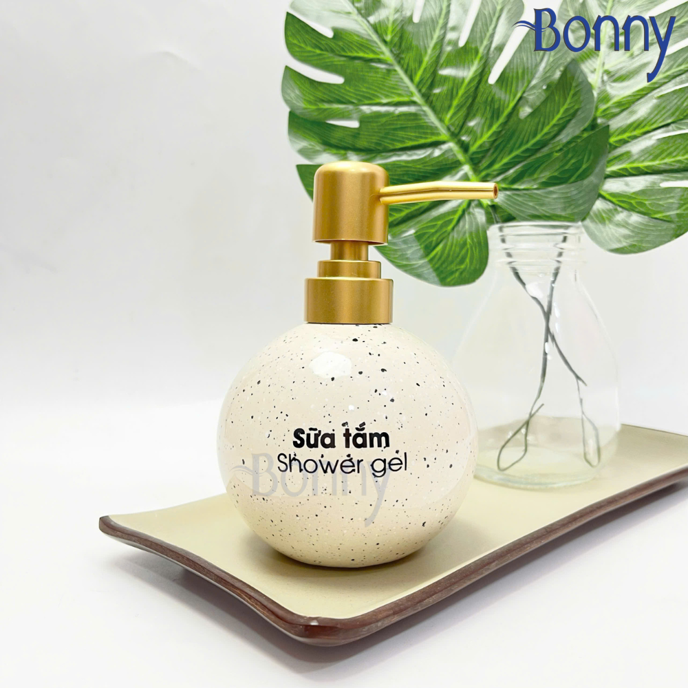 Bình tròn cát kem TT13-KEM 300ml