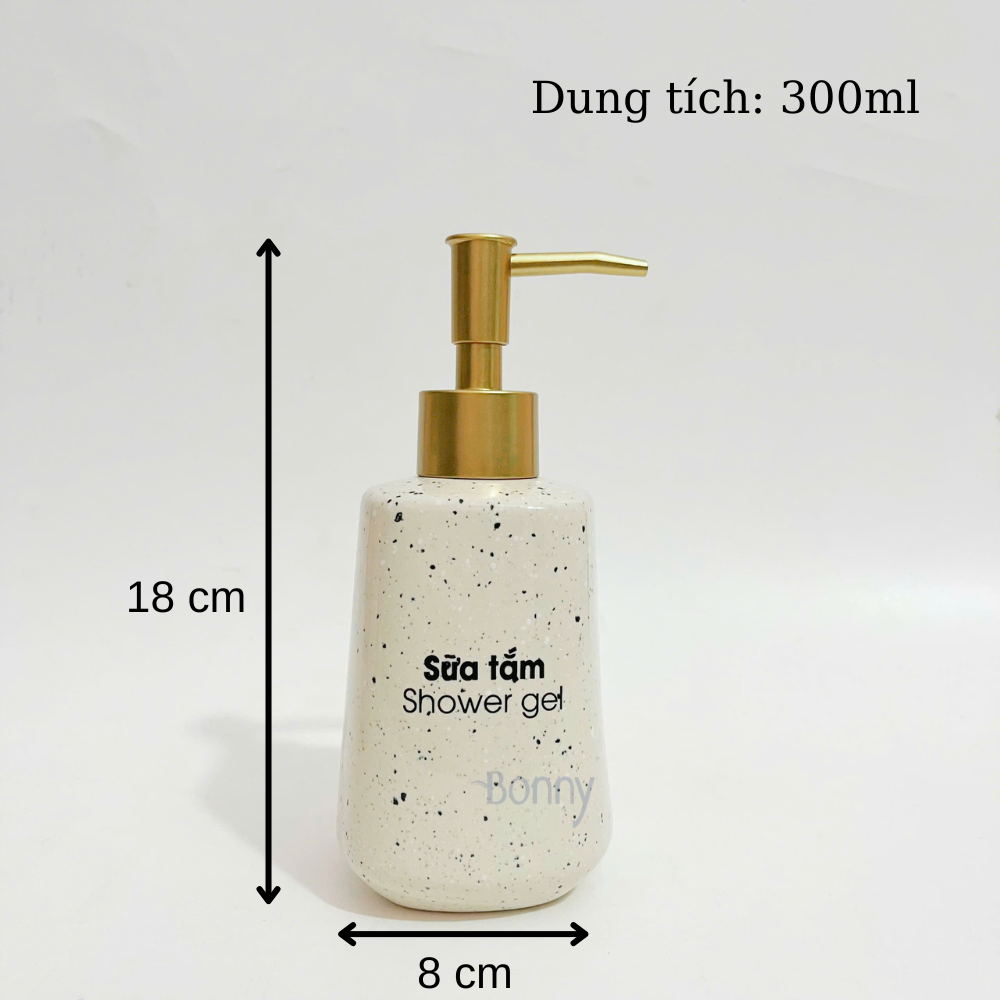 Bình trụ vát cát kem TT14-KEM 300ml