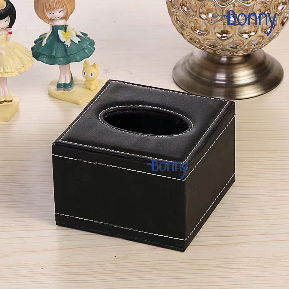 Hộp đựng khăn giấy da