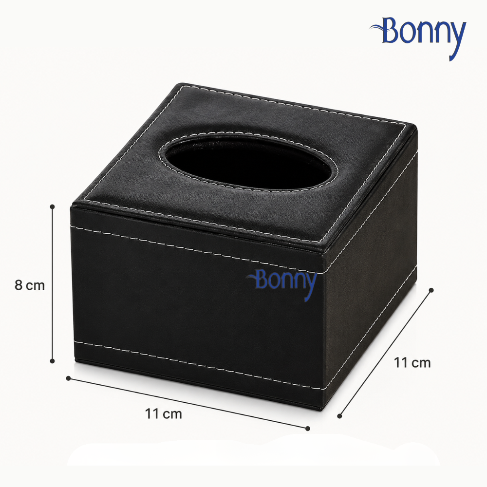 Hộp đựng khăn giấy da