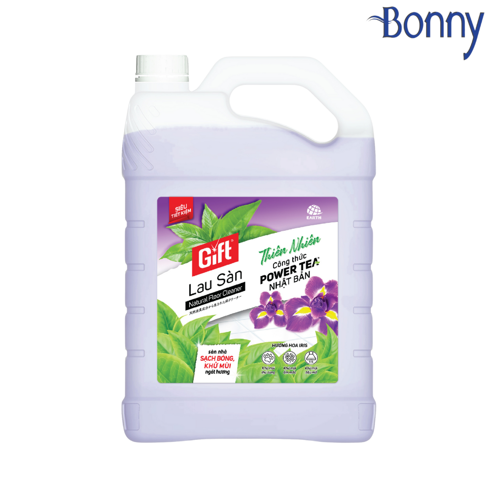 Nước lau sàn Gift đậm đặc can 3.8L