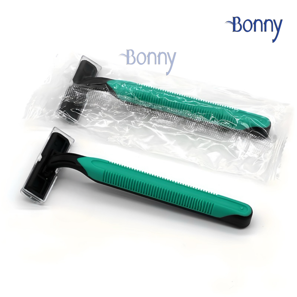 Bịch 100 dao cạo Cán xanh lá béo D4 túi nilon
