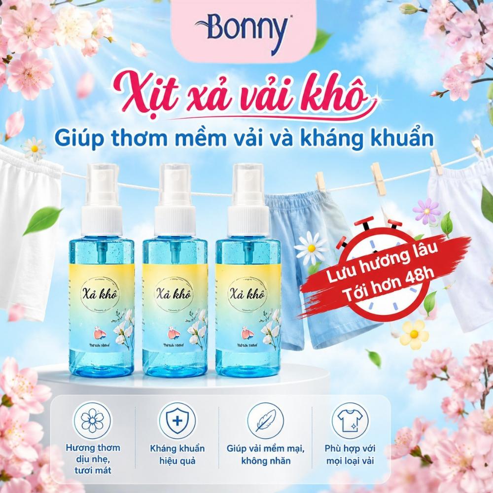 Xả khô xịt phòng chai 100ml