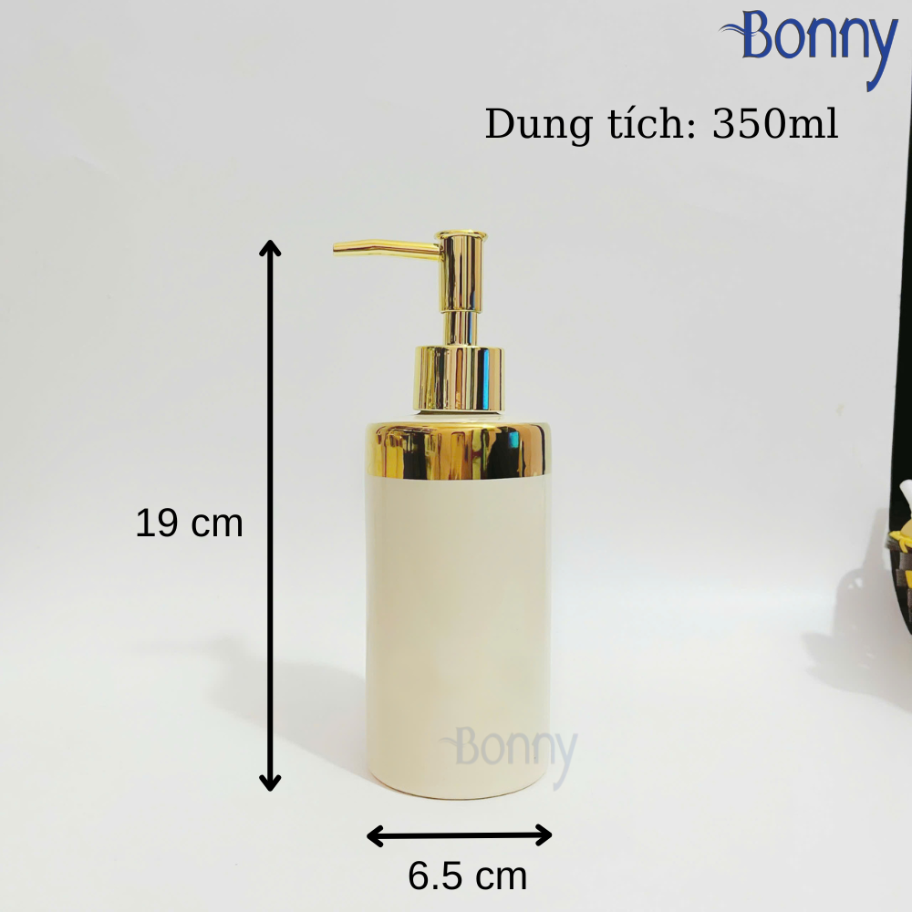 Bình trụ 1 vàng kim TT09-KEM 320ml