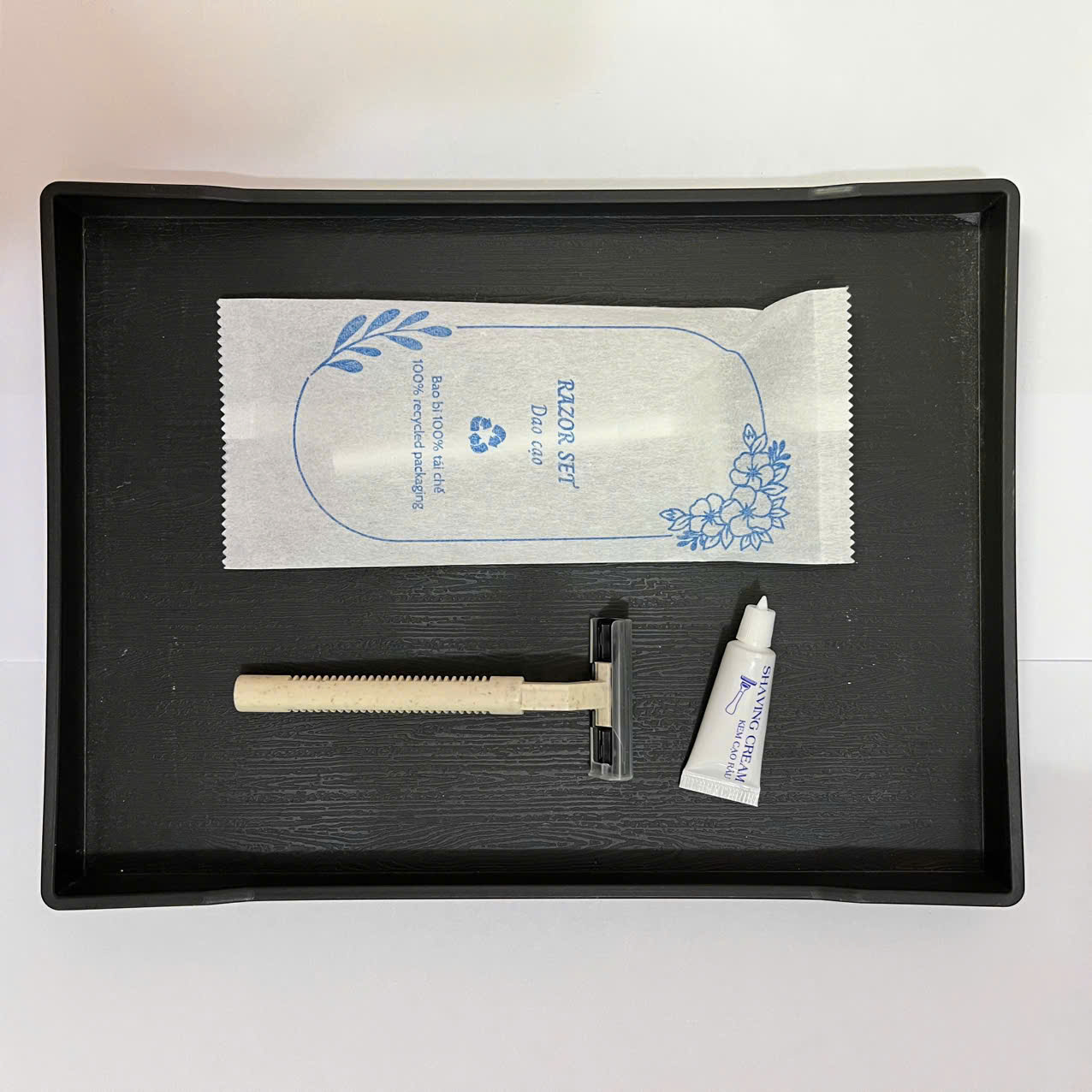 Bộ đồ dùng khách sạn Amenities túi vải không dệt ruột thân thiện bịch 100c