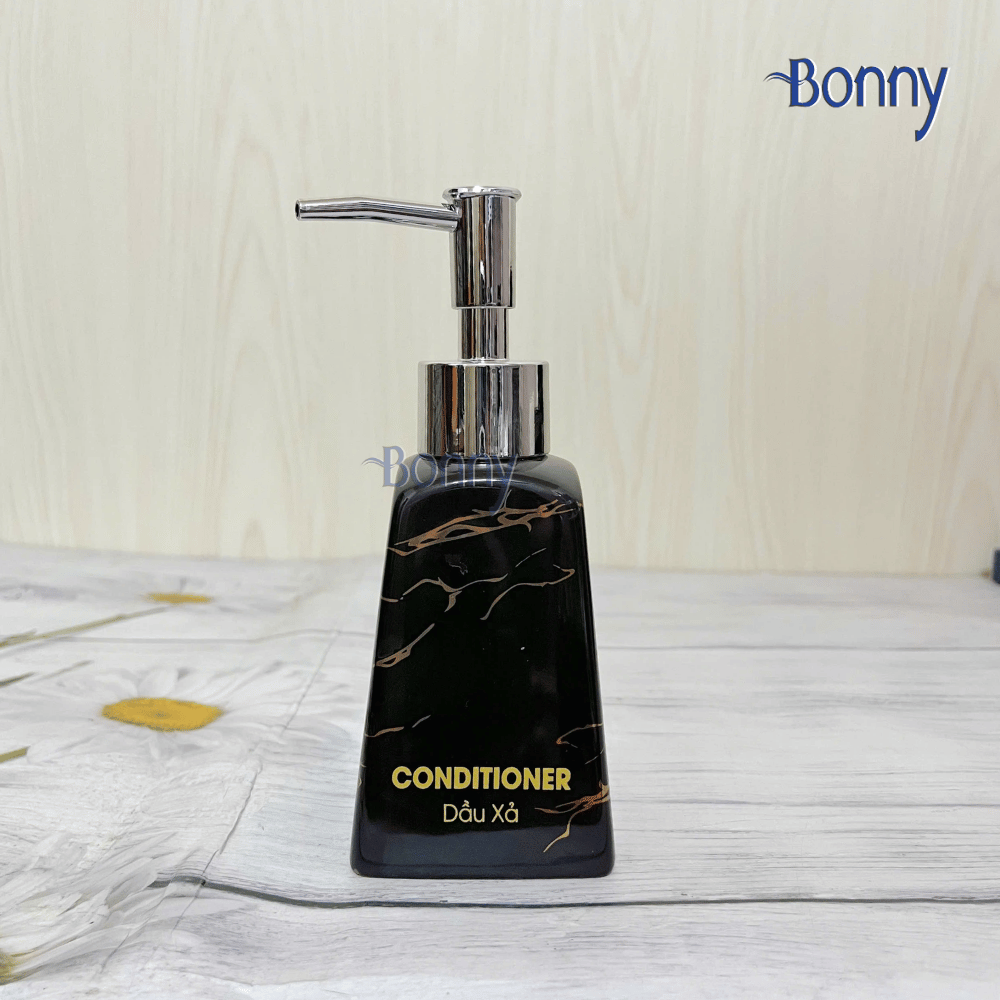 Bình dáng thang đen vân vàng kim 200ml