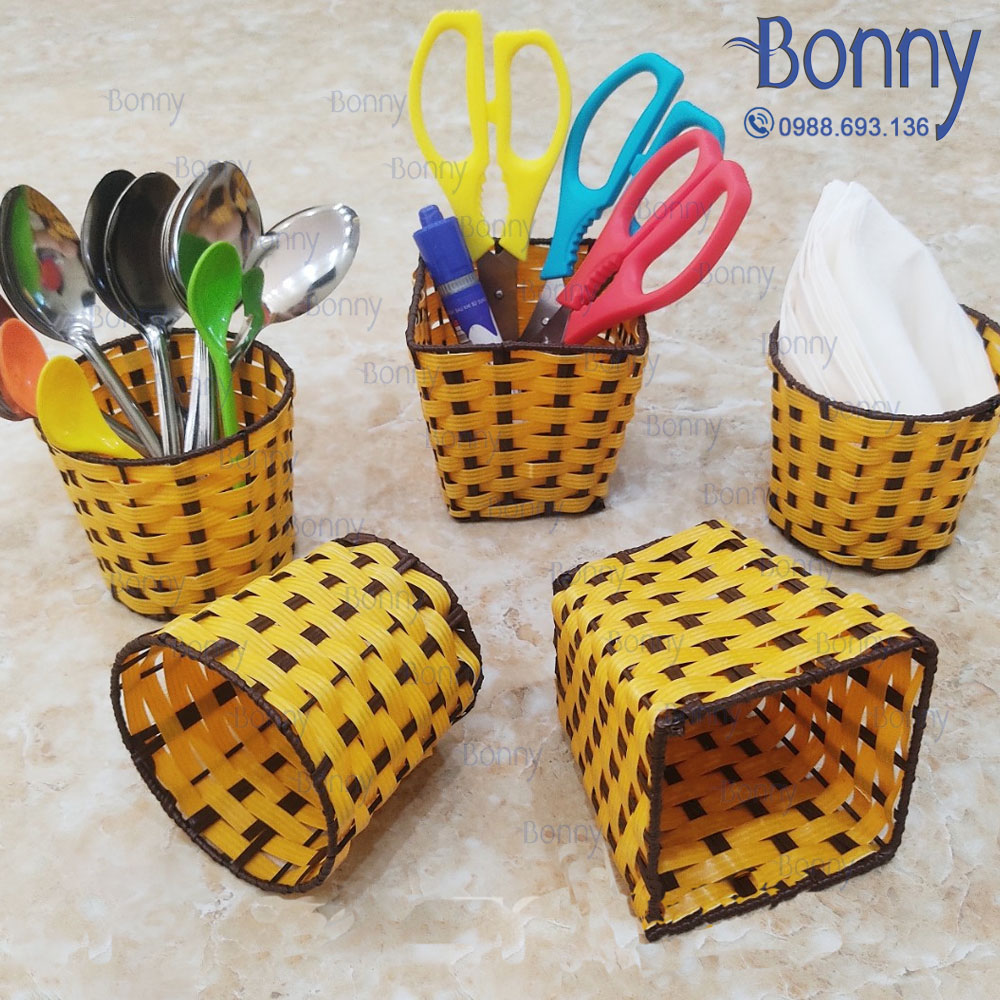 Combo 2 giỏ mây tròn