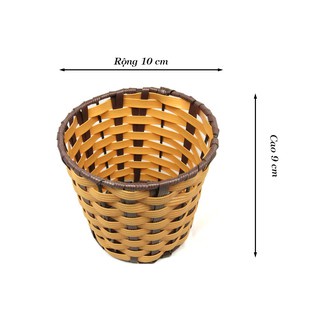 Combo 2 giỏ mây tròn