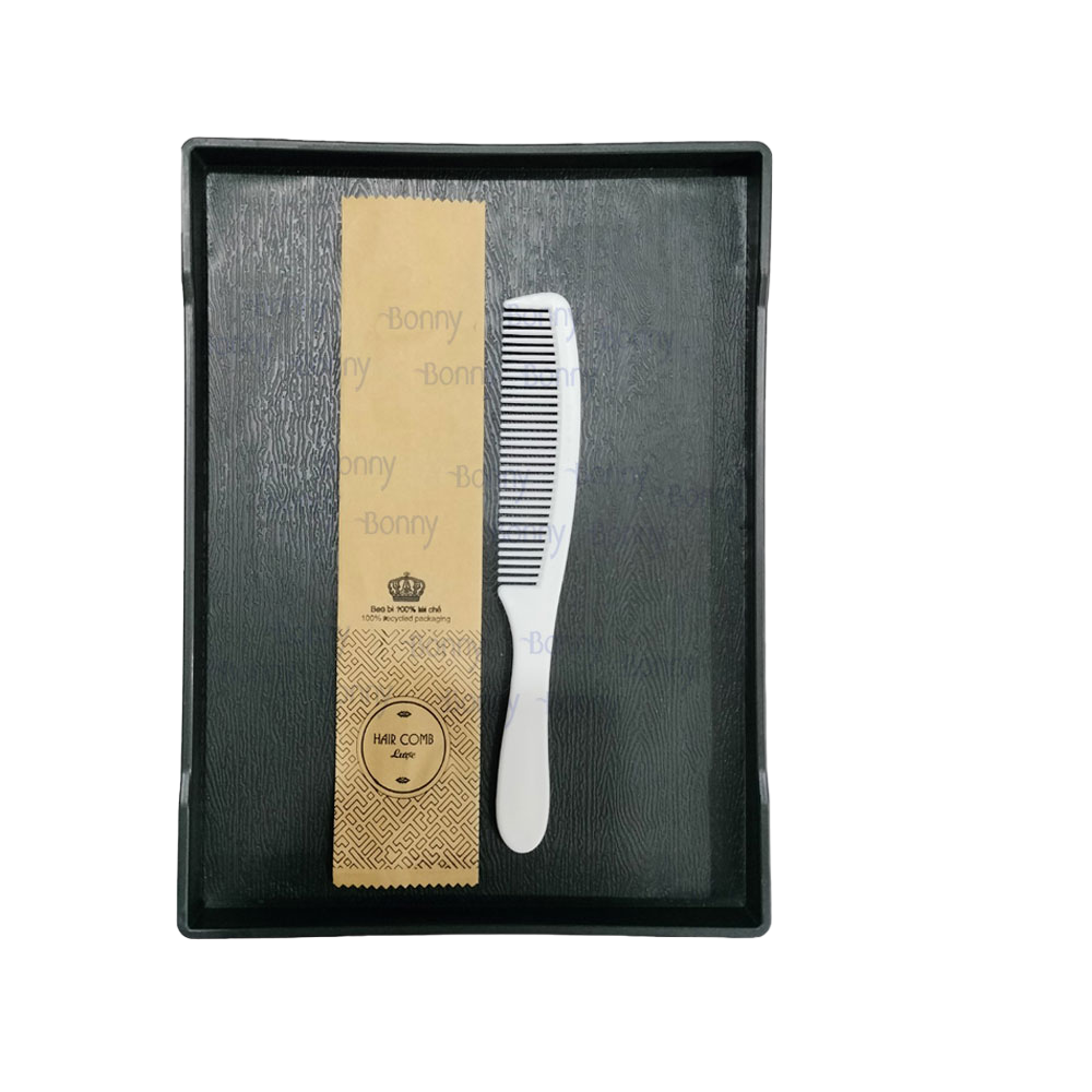 Bộ đồ dùng khách sạn Amelities túi giấy Kraft ruột nhựa bịch 100c