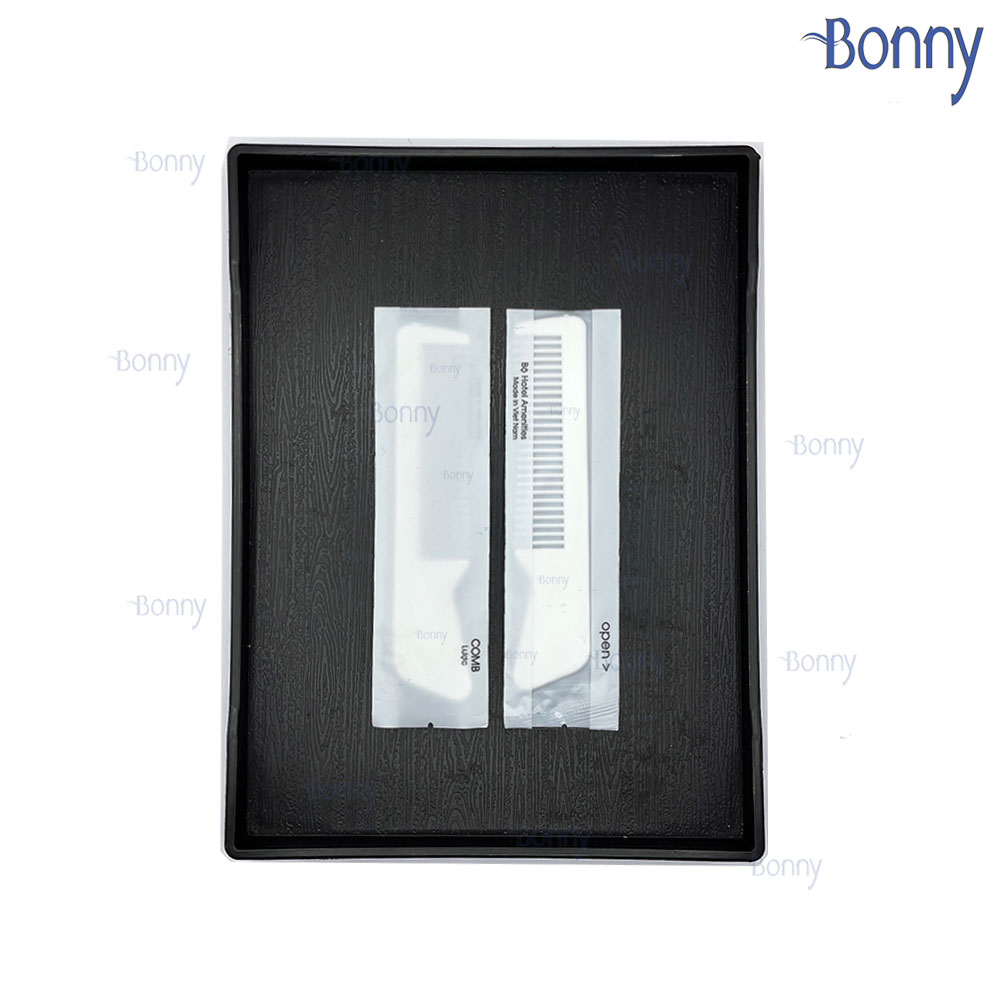 Bộ đồ dùng khách sạn Amelities túi comfort trắng bịch 100c