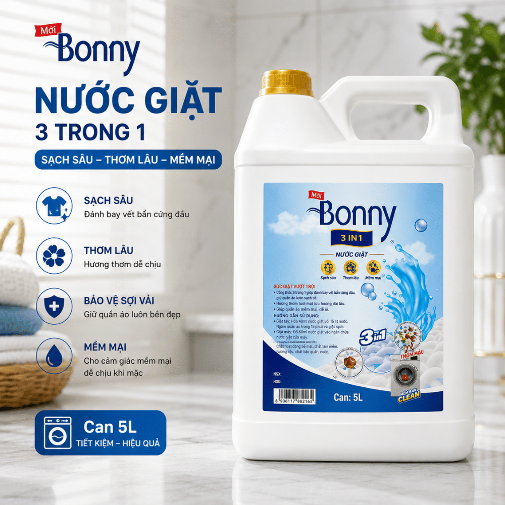 Can nước giặt Bonny