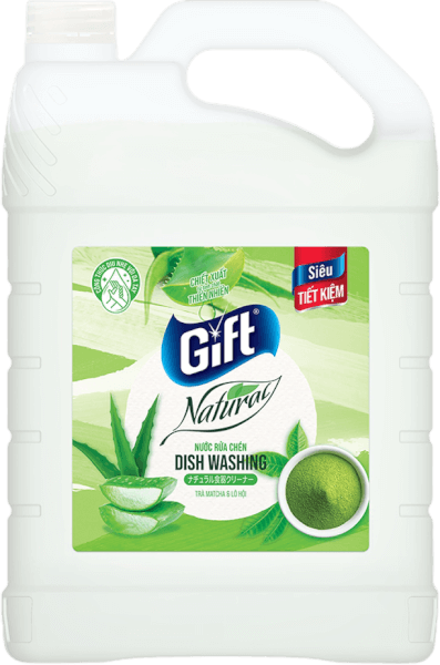 Can tẩy rửa Gift đậm đặc, Can Lau Sàn, Lau Kính, Rửa chén