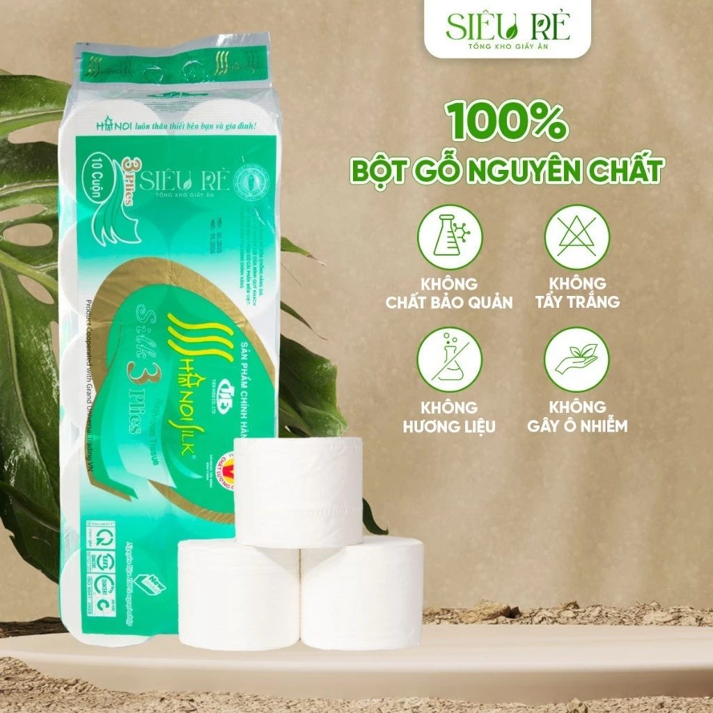 Giấy vệ sinh Hà Nội Silk