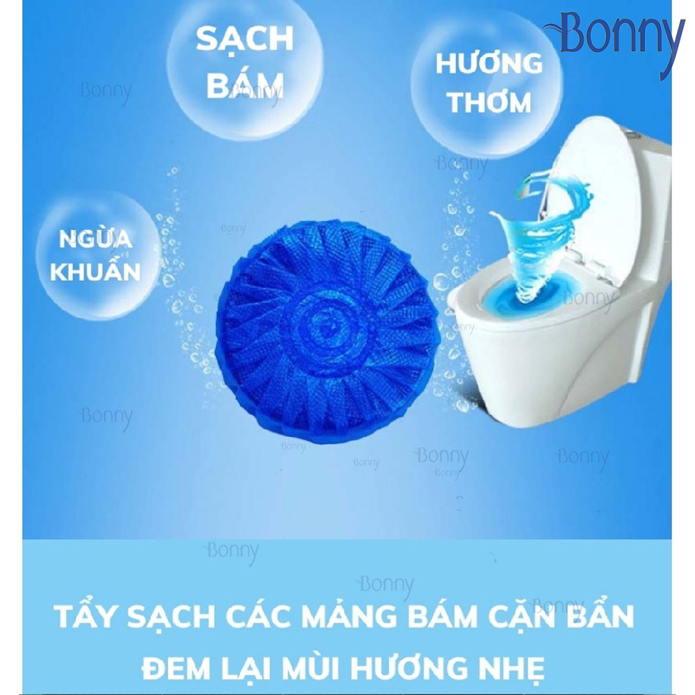 Viên thả bồn cầu khử mùi hôi Hando vỉ 6 viên