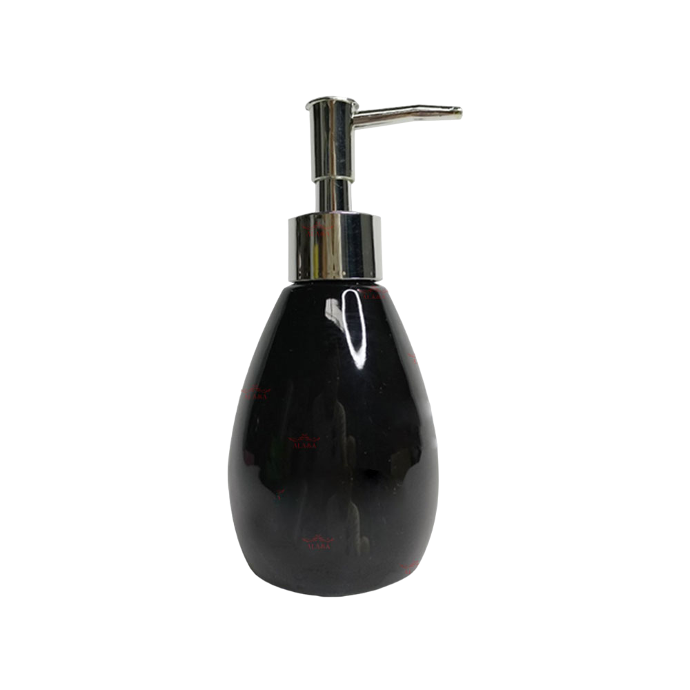 Bình dáng xoài đen 200ml