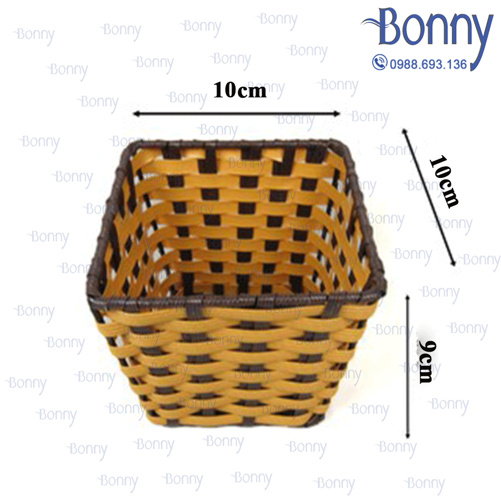 Hộp nhựa giả mây