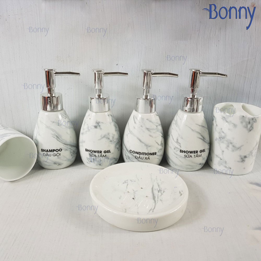 Bình dáng xoài vân đá 200ml