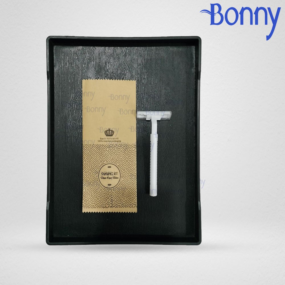 Bộ đồ dùng khách sạn Amelities túi giấy Kraft ruột nhựa bịch 100c