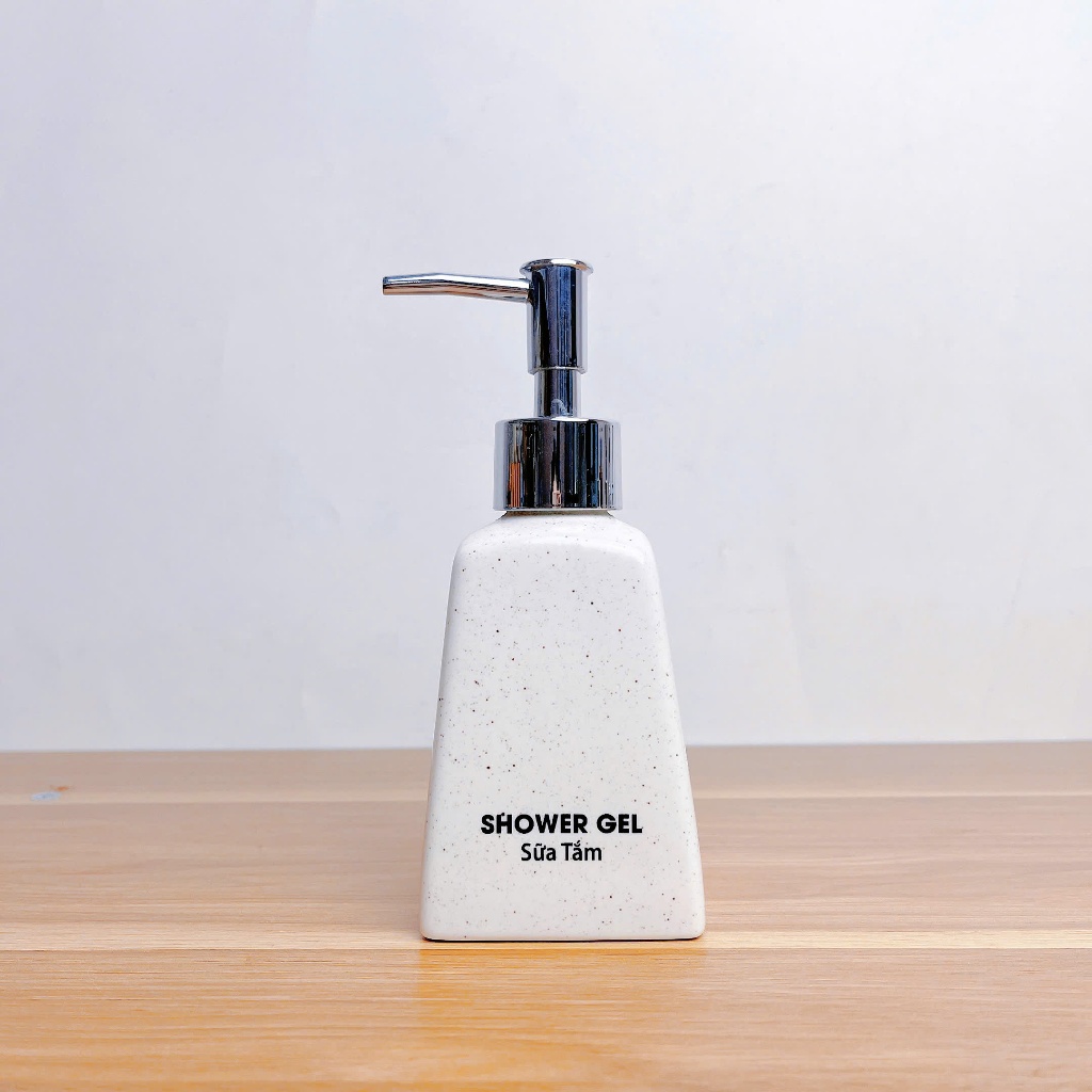 Bình dáng thang cát trắng 200ml