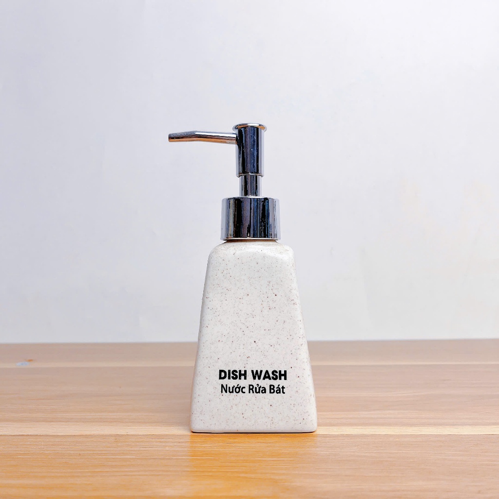 Bình dáng thang cát trắng 200ml