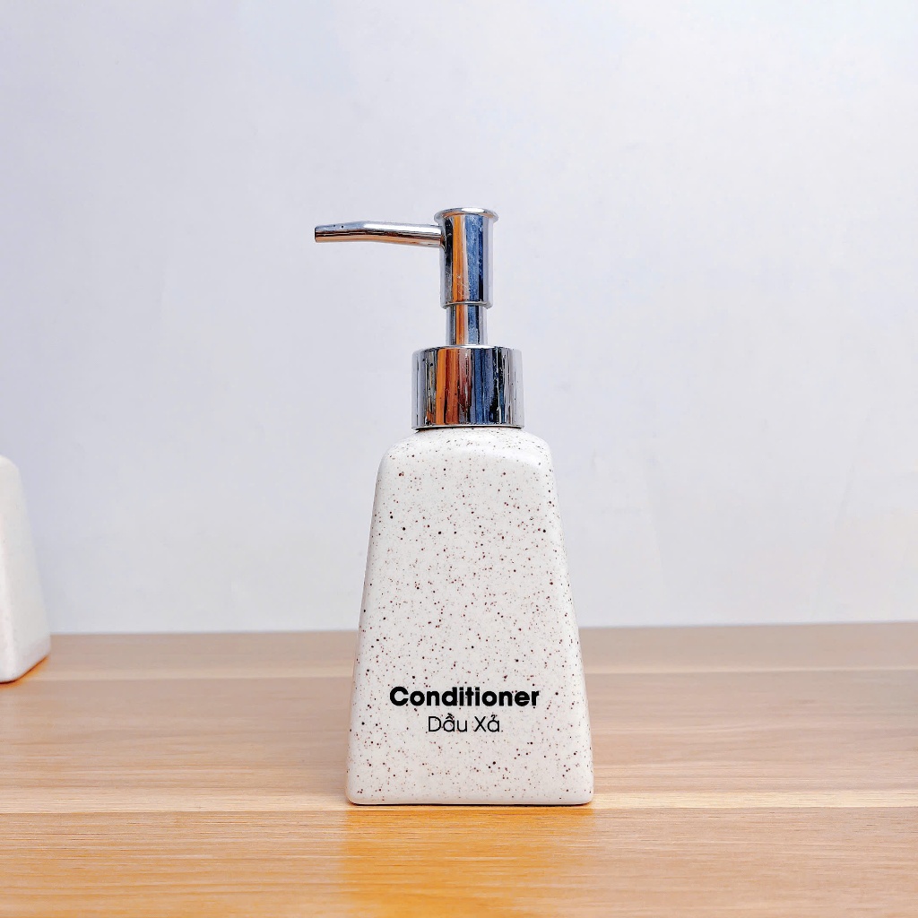 Bình dáng thang cát trắng 200ml
