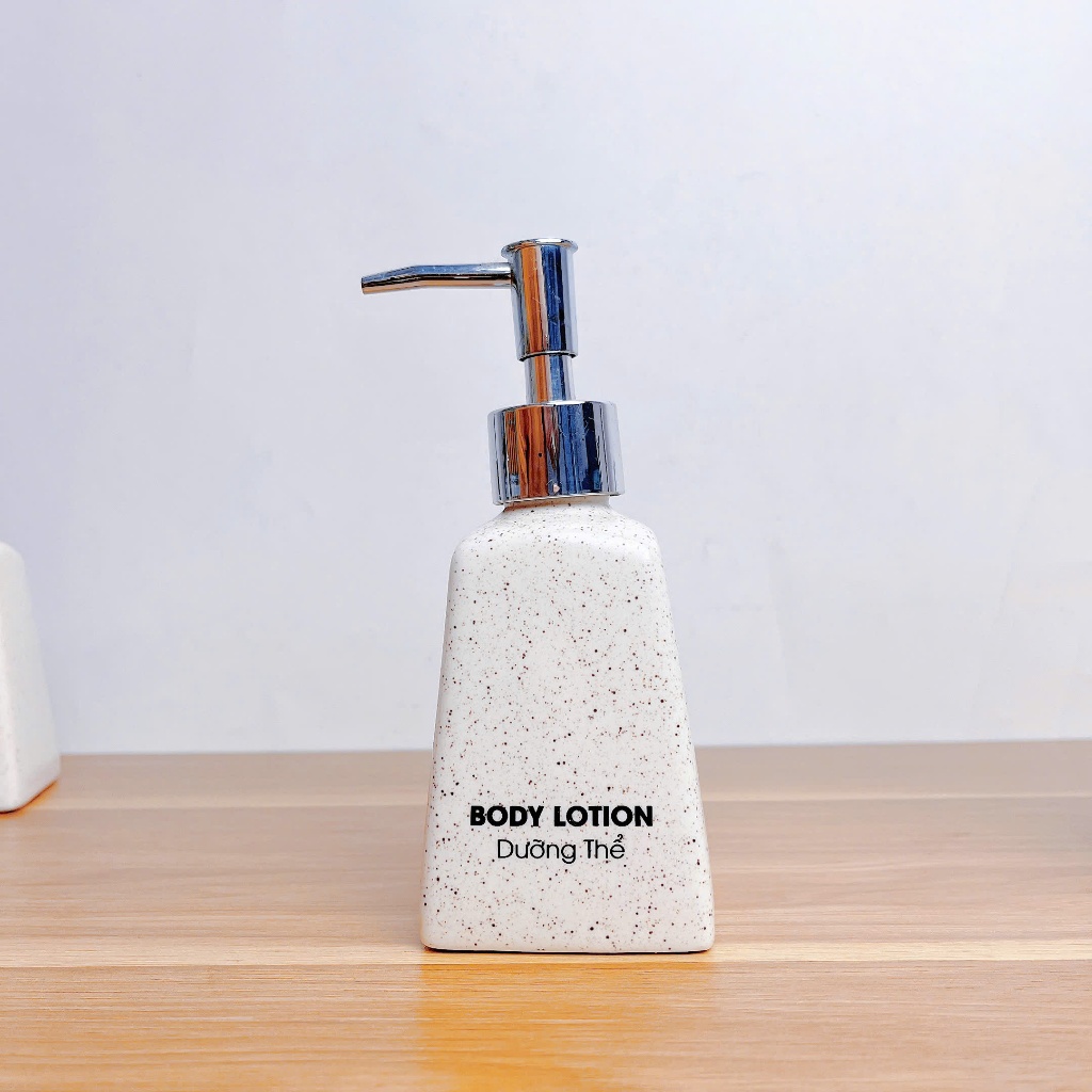 Bình dáng thang cát trắng 200ml