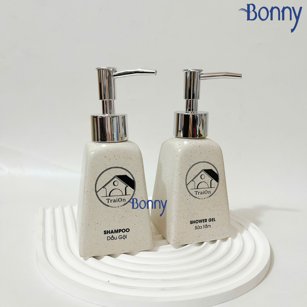 Bình dáng thang cát trắng 200ml