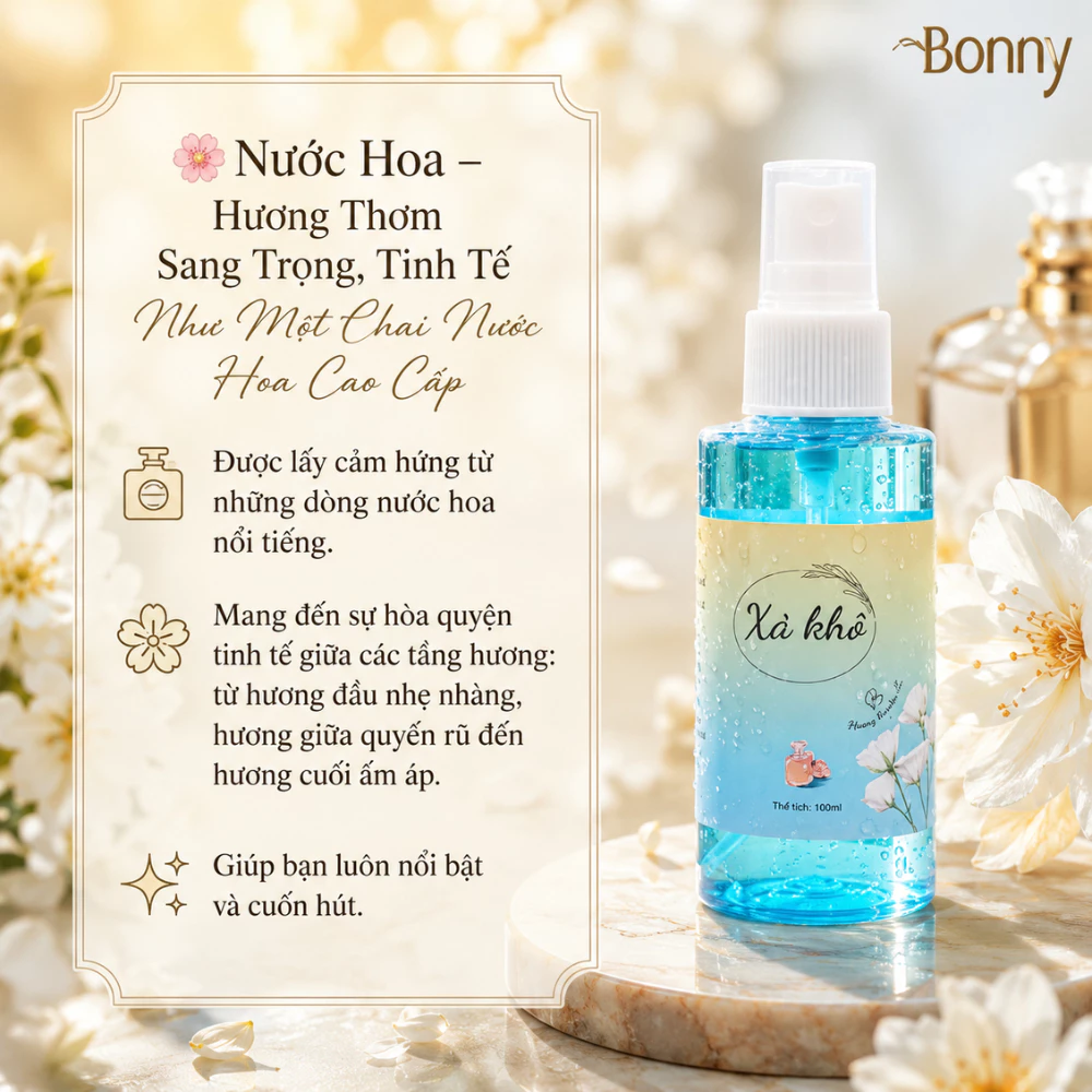 Xả khô xịt phòng chai 100ml