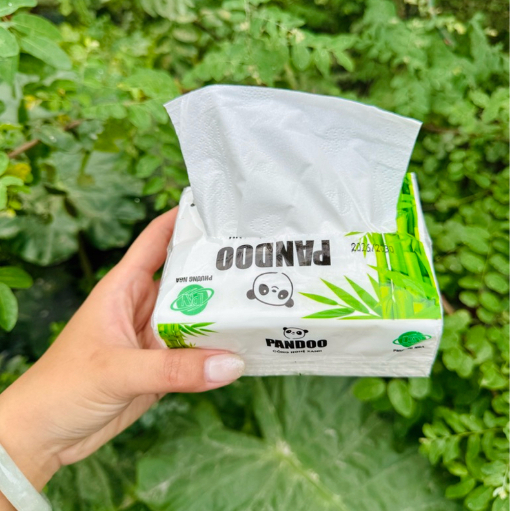 Giấy ăn đa năng Pandoo - Bịch 10 gói