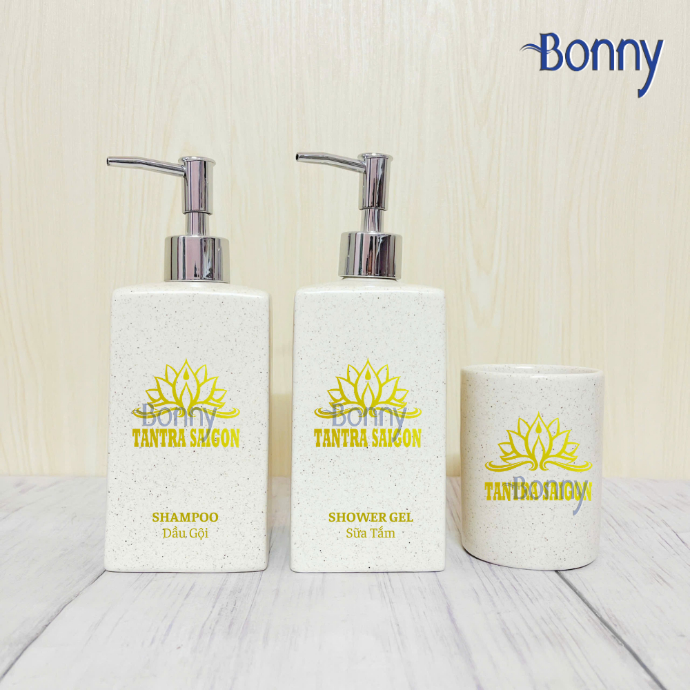 Bình dáng vuông cát trắng size đại 500ml