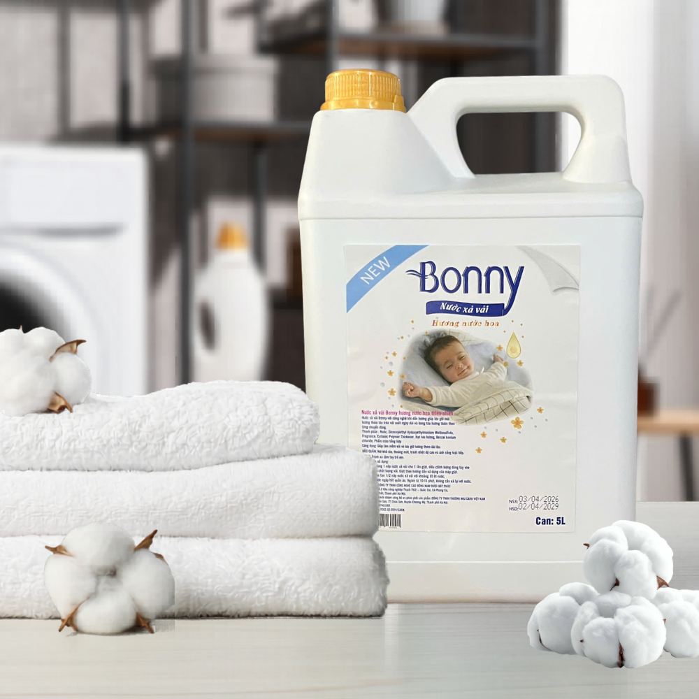 Can nước xả vải Bonny