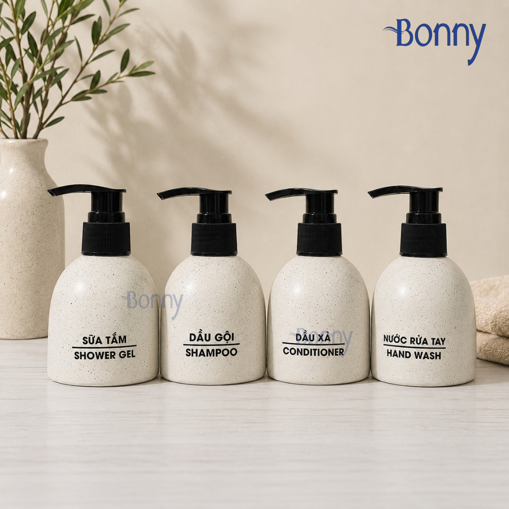 Bình dáng trứng nhỏ cát trắng 100ml
