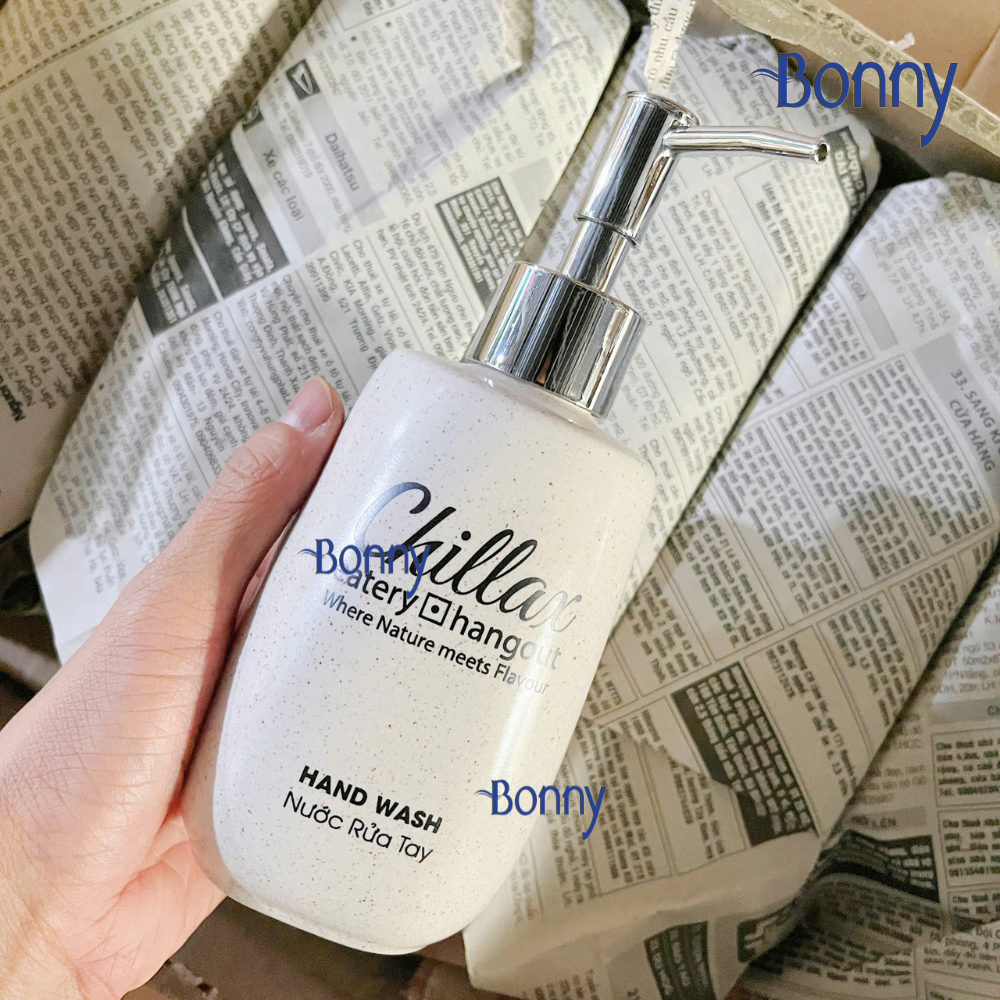 Bình dáng vuông vát cát trắng 320ml