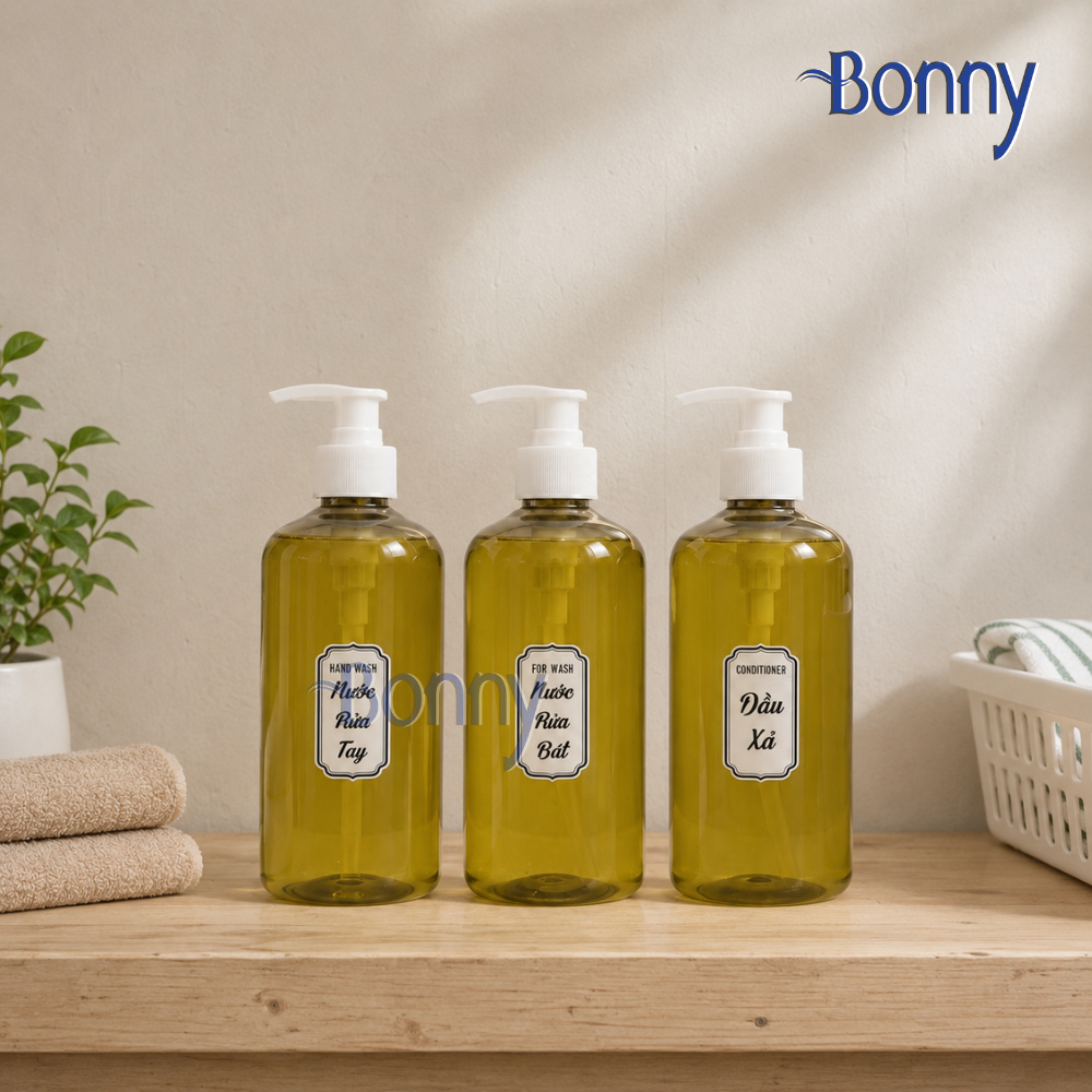 Chai chiết nhựa PP 500ml - Không có dung dịch