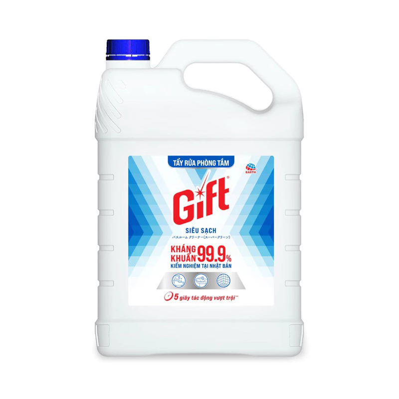 Can tẩy rửa Gift đậm đặc, Can Lau Sàn, Lau Kính, Rửa chén