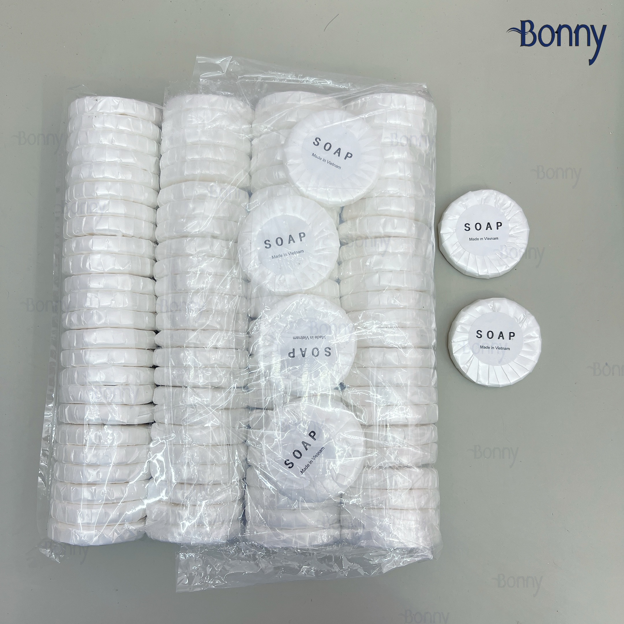 Bộ đồ dùng khách sạn Amelities túi comfort trắng bịch 100c