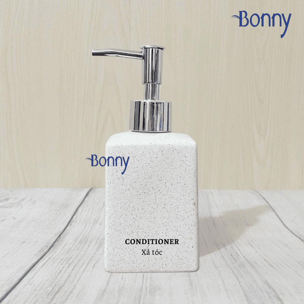 Bình dáng vuông cát trắng 300ml