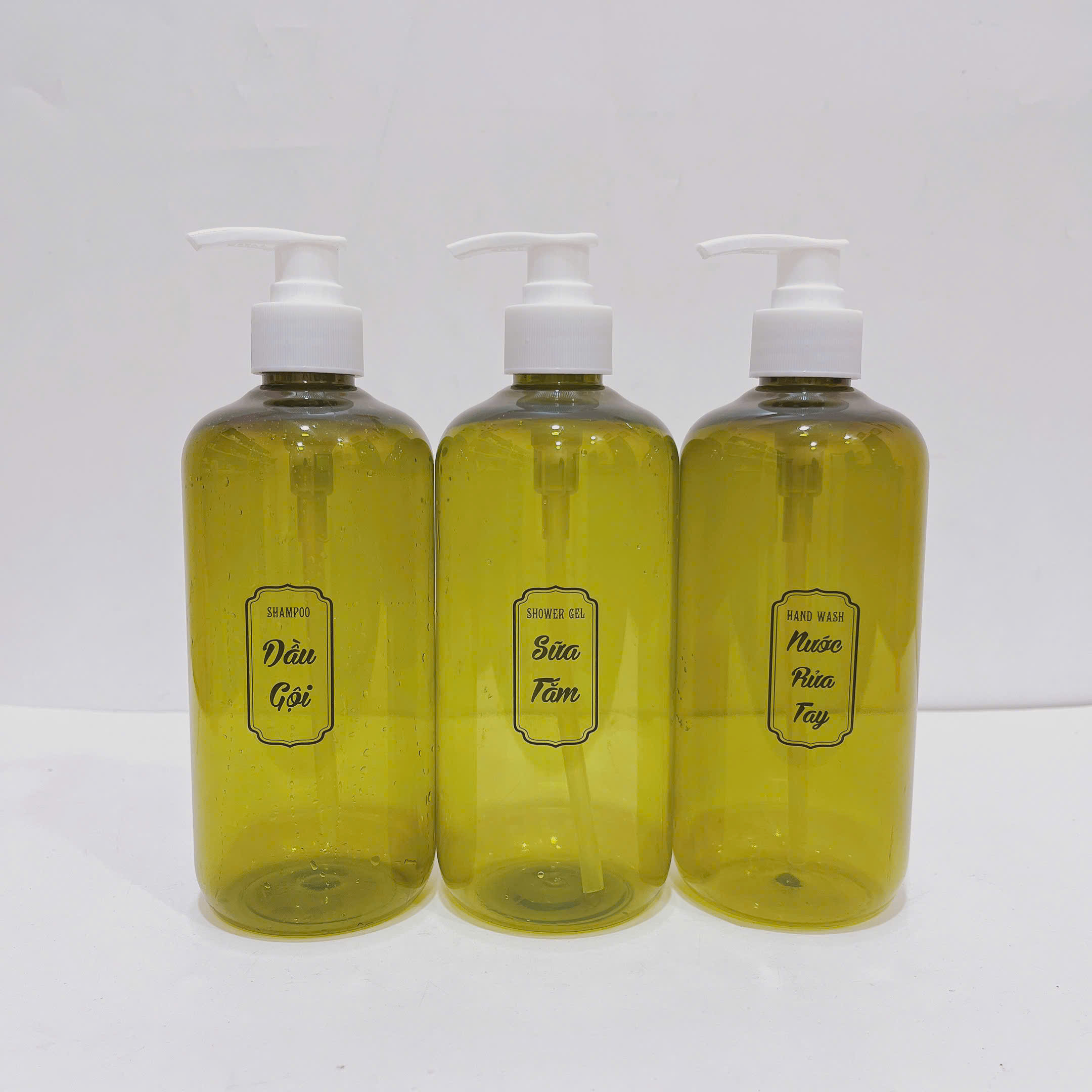 Chai chiết nhựa PP 500ml - Không có dung dịch