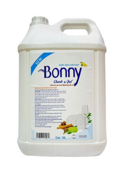 Can nước rửa chén Bonny hương chanh quế