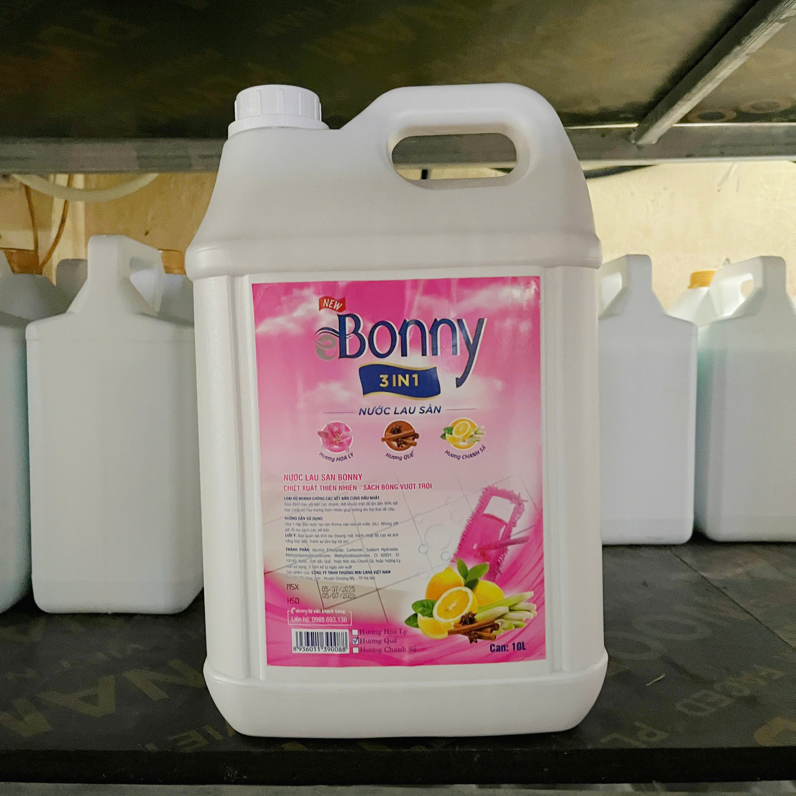 Can lau sàn Bonny