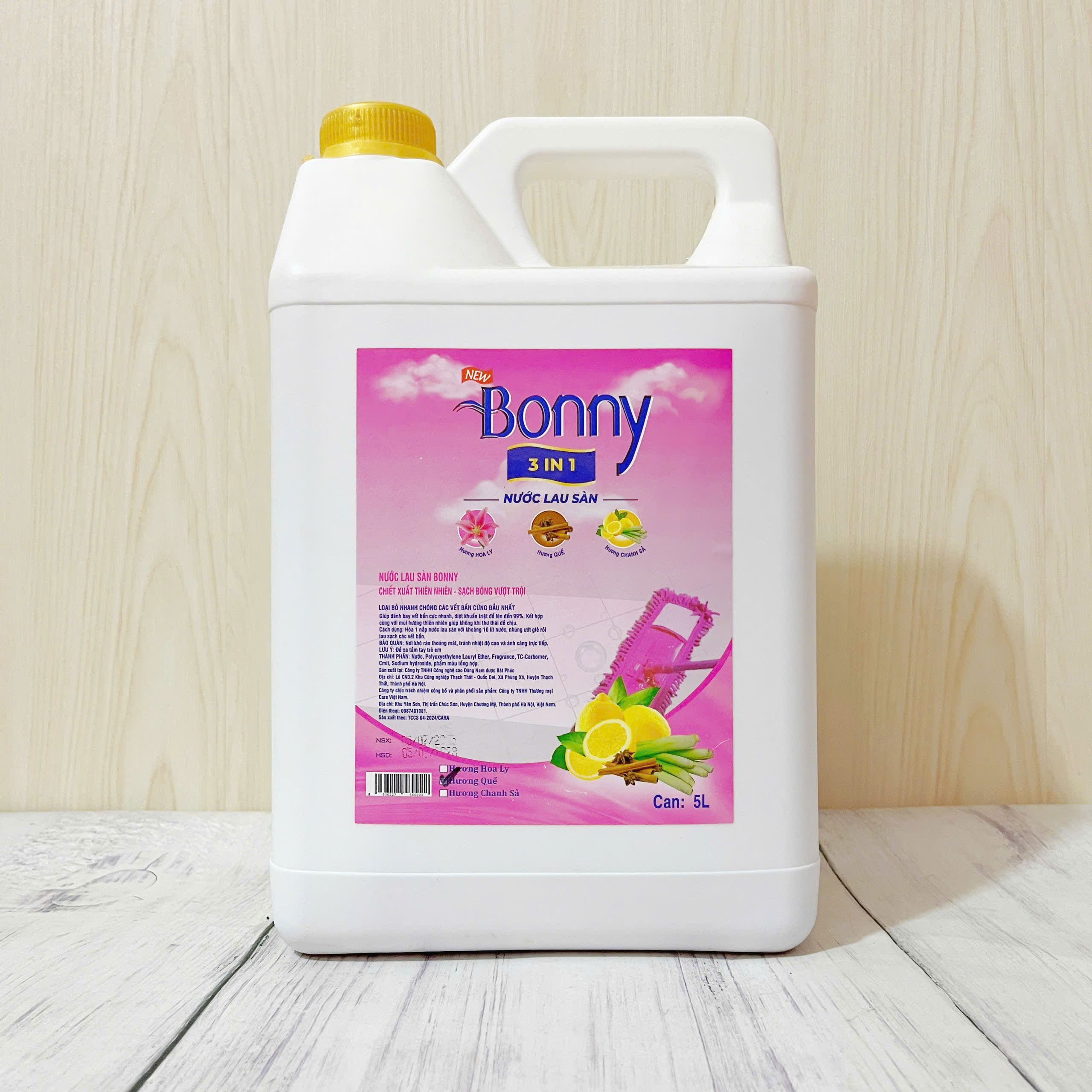 Can lau sàn Bonny