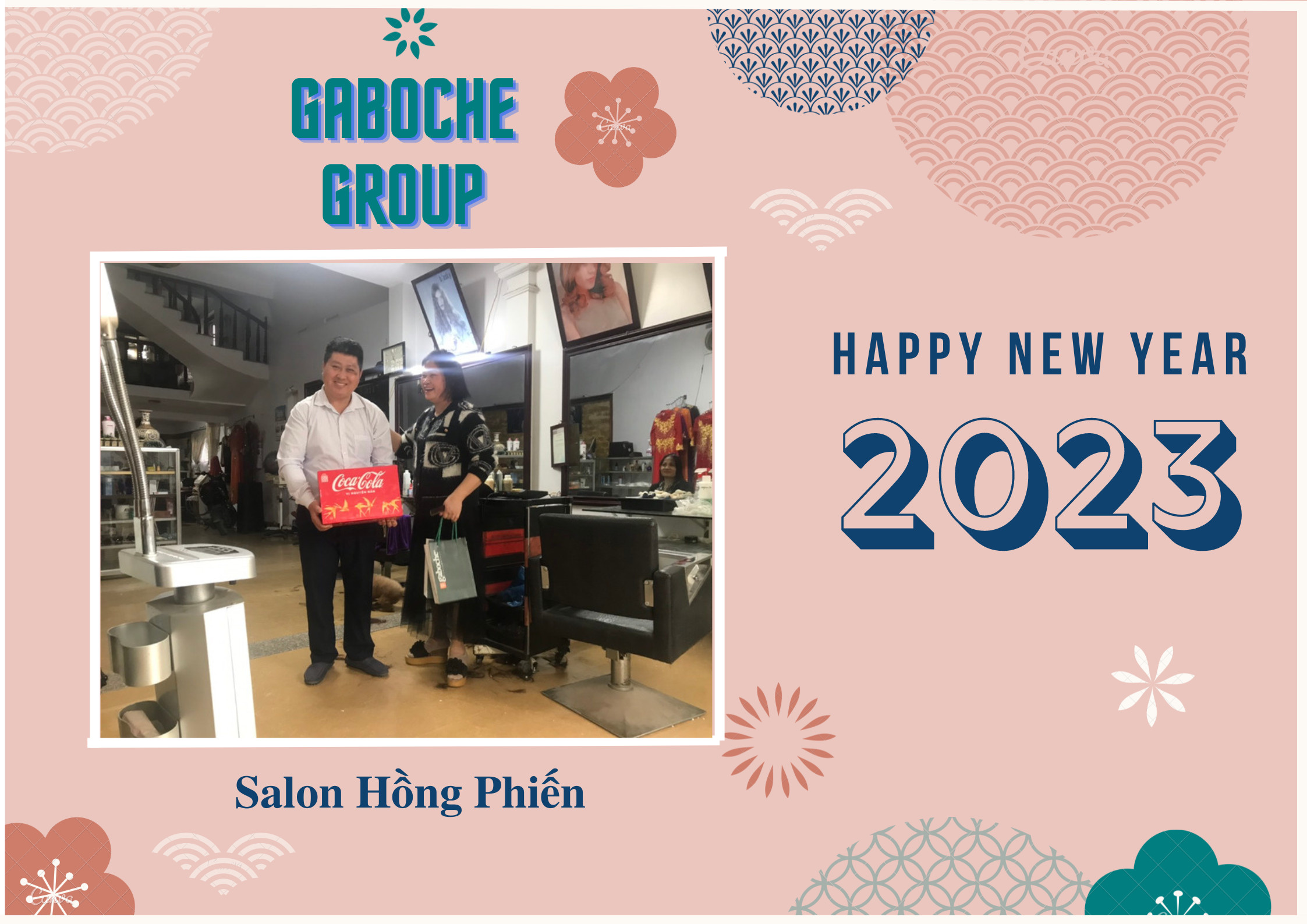 TRAO QUÀ  TRI ÂN SALON HỒNG PHIẾN CHÀO MỪNG NĂM MỚI, QUÝ MÃO 2023