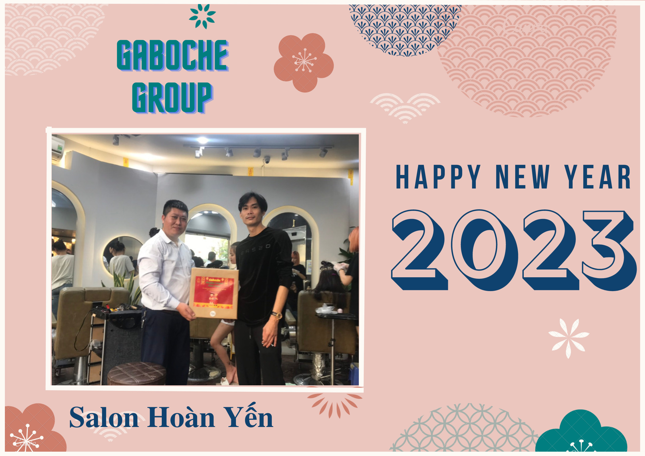 TRAO QUÀ  TRI ÂN SALON HOÀN YẾN CHÀO MỪNG NĂM MỚI, QUÝ MÃO 2023