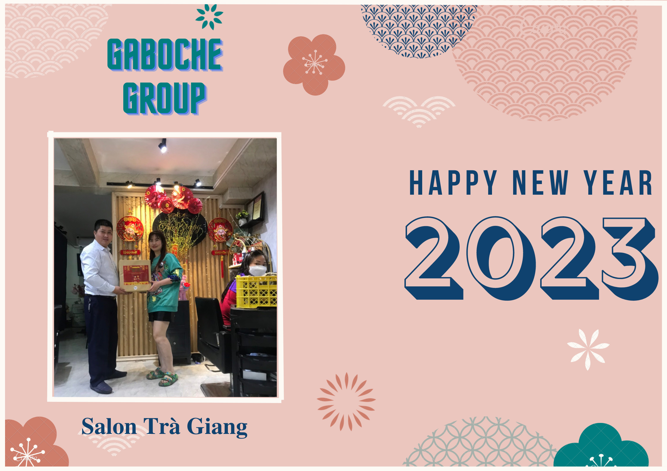 TRAO QUÀ  TRI ÂN SALON TRÀ GIANG CHÀO MỪNG NĂM MỚI, QUÝ MÃO 2023