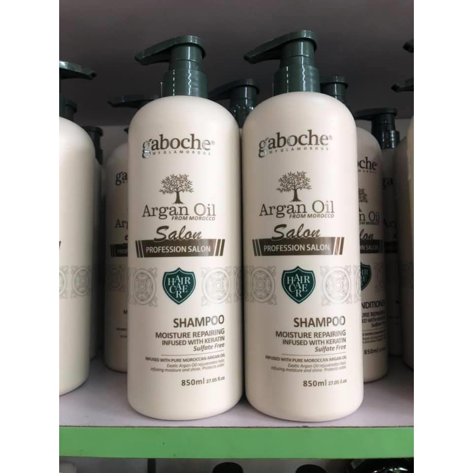 Cặp dầu gội xả phục hồi GABOCHE 850ml