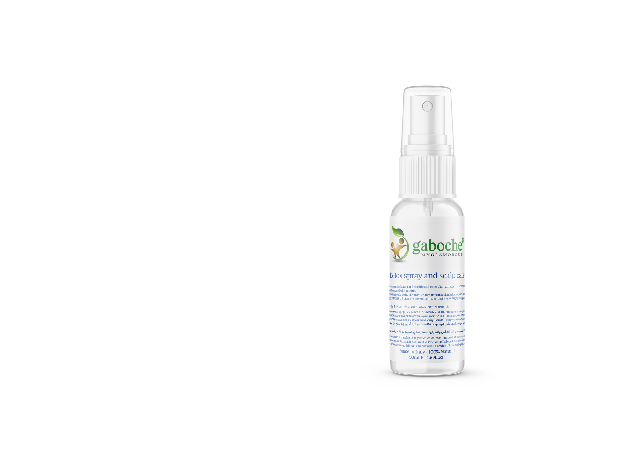 Xịt thải độc và chăm sóc cho da đầu gaboche 50ml.